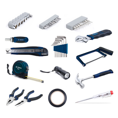 博世108件套家用五金工具套装 家居维修与DIY爱好者的全能伙伴